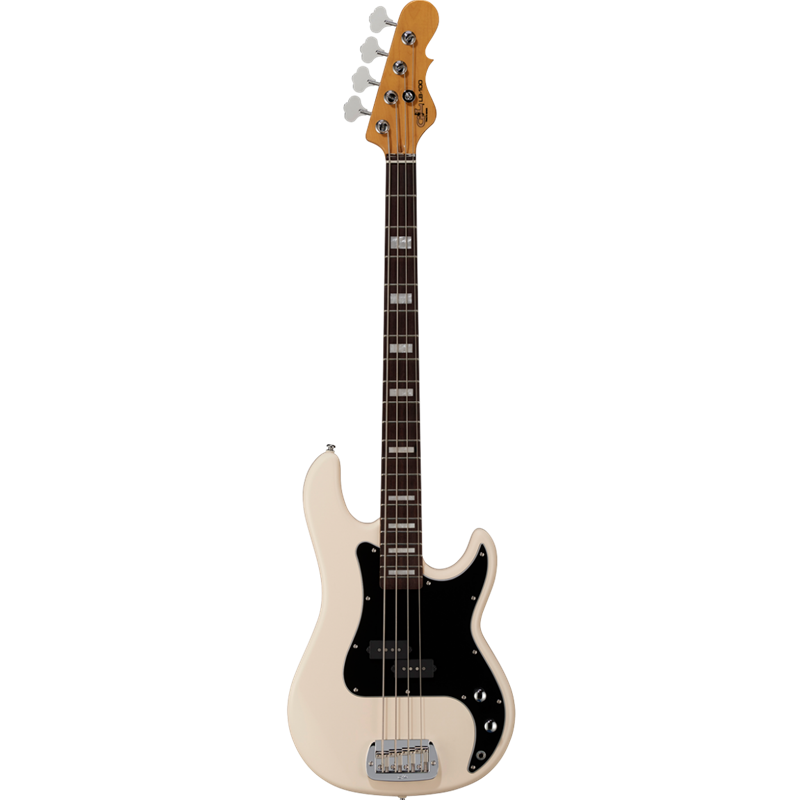 G&L Bass Guitar - Olympic White