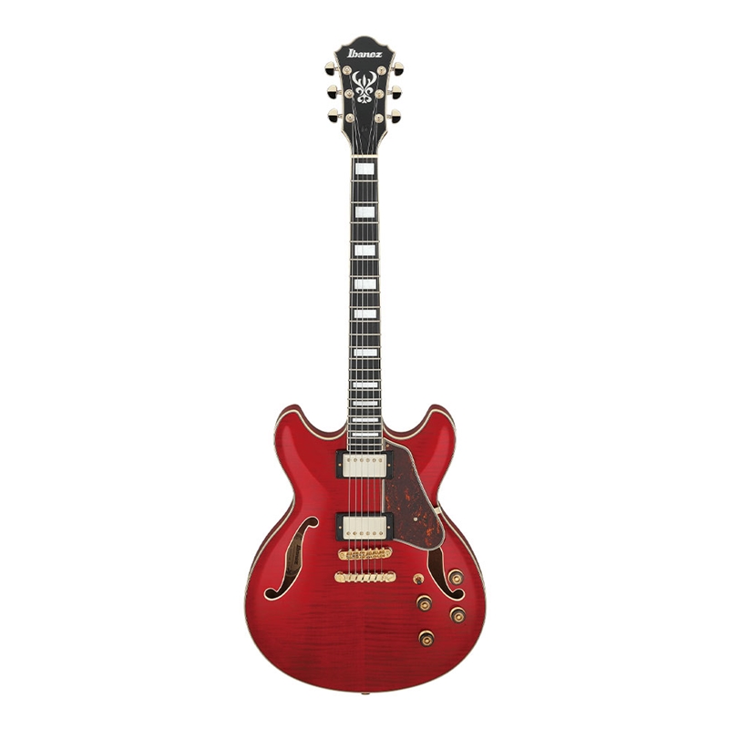 Ibanez AS93FMTCD Artcore Expressionist Semi-Hollow - Transparent Cherry Red