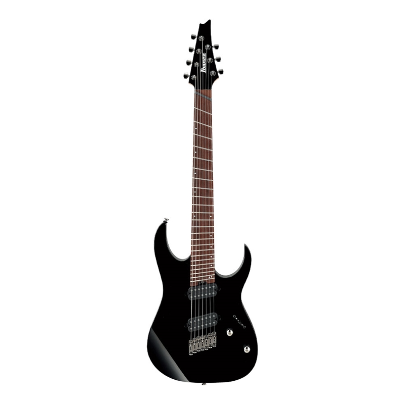 Ibanez RGMS7 7-String Electric Guitar - Black